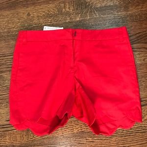 Bright Red Shorts